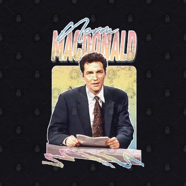 Norm Macdonald // 90s Style Faded-Look Fan Design by DankFutura